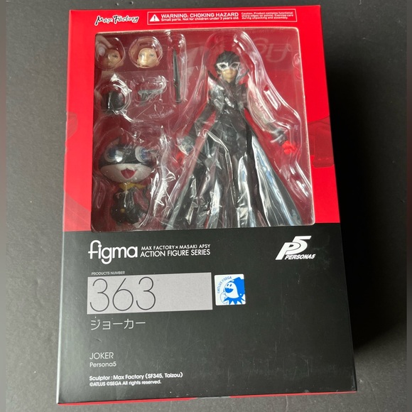 Anime action figure Joker Persona 5 Figma 363 Japan - Picture 13 of 15